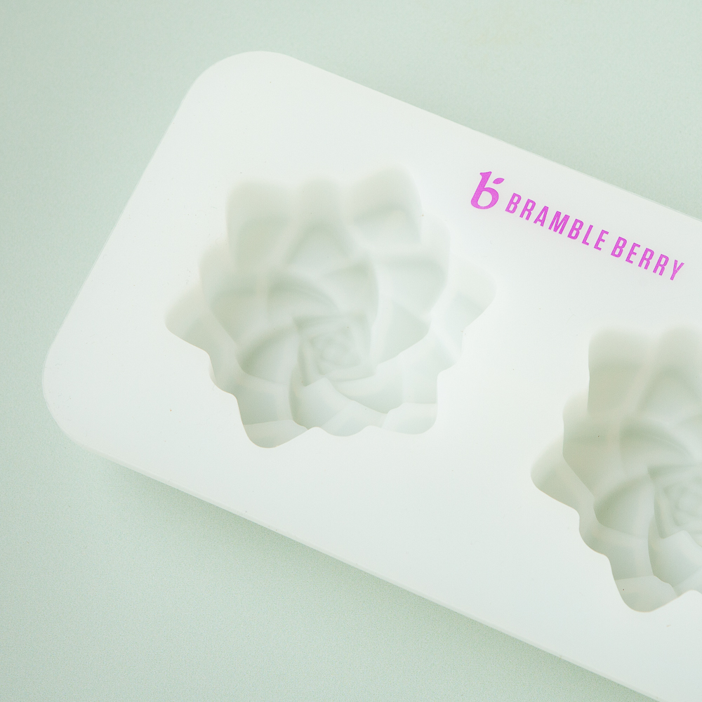 2 Cavity Succulent Silicone Mold image number null